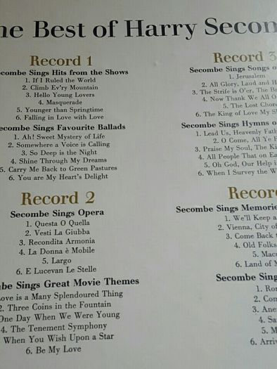 record Harry secombe boxset