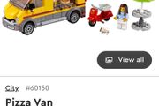 Lego City Pizza Van 60150