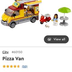 Lego City Pizza Van 60150