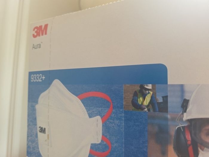 3M Aura 9332+ Particulate Respirator Face Masks