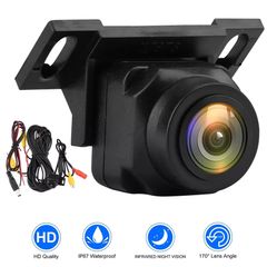 1080P Car Rear View Camera 170 Wide Angle Adjustable Anti-Interference Night Vision Waterproof Auto Parking Backup Camera