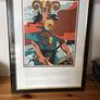 Manannan - Ancient Irish Sea God - Brand New Framed Picture Image 2
