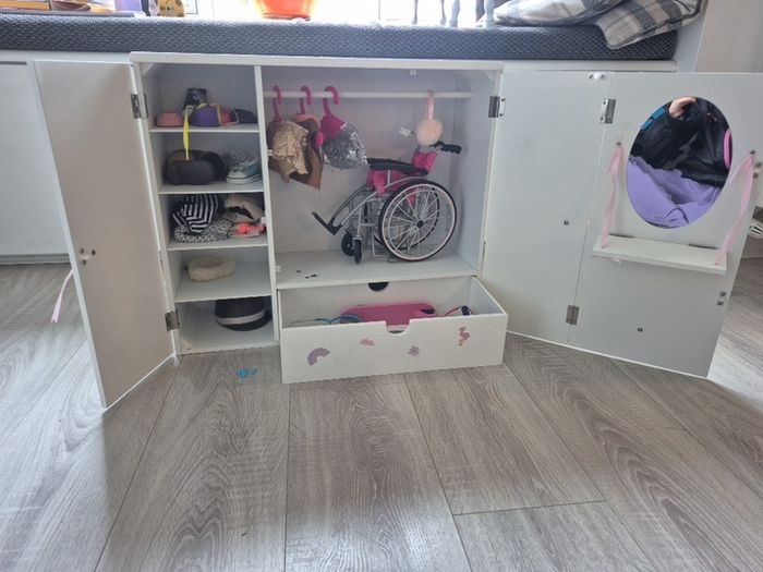 doll wardrobe