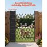 Single Folding Security Gate, 198 cm H x 229 cm W Folding Door Gate, Steel Accordion Security Gate, Flexible Expanding Security Gate Image 3