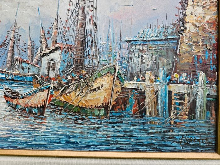 Classic Maritime Seascape (1993) An American Keepsake from MassachusettsArtist: Florence (Florenz)