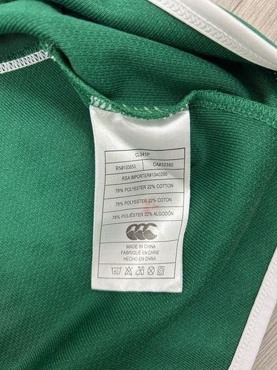 Rare Vintage 2007 Ireland Rugby A Team Player Issue Jersey Shirt Mens 4XL