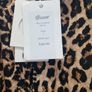 BNWT Leopard Print Blouse From French Brand Kilky Size Large Image 5