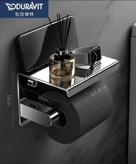 Brand New Duravit Toilet Roll Holder Original Packaging