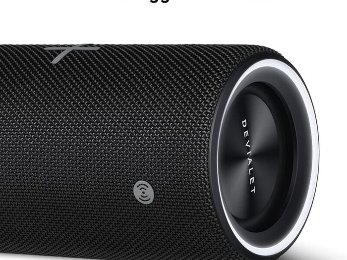 HUAWEI Sound Joy Portable Bluetooth Speaker, 79 dBA @2 m Devialet Quad Speakers, 26 Hour Playback, Shake Stereo Link Up, Obsidian Black