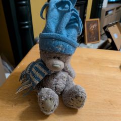 Me to You Tatty Teddy bear with hat and scarf