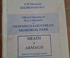 Gaa Pitch Opening Kilmessan Gaa Meath V Armagh 1989
