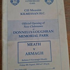 Gaa Pitch Opening Kilmessan Gaa Meath V Armagh 1989