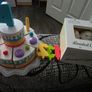 Wooden toy cakes Image 2