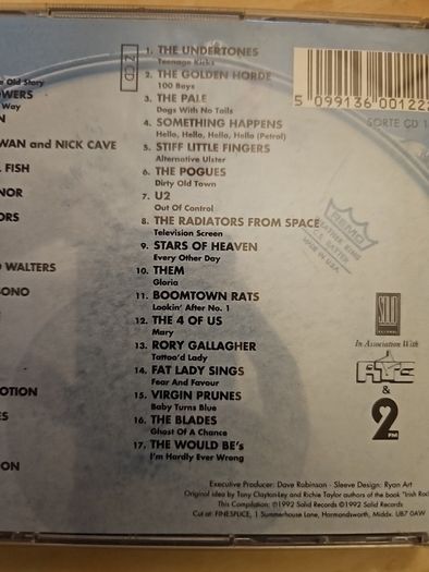 Irish Rock A To Z  2CD