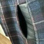 Maje  Checkered Wool Mini Skirt Image 5