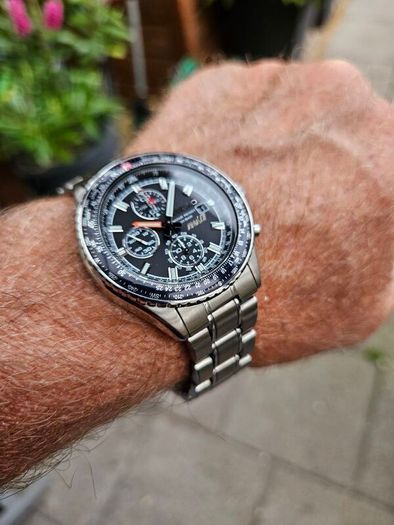 Watch Seiko "ANA" Pilot Chronograph.