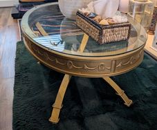 Must go asap Last best price! vintage regency coffee table/cocktail table