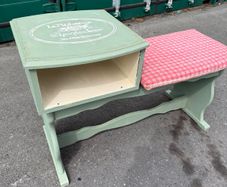 Vintage upcycled Telephone Table