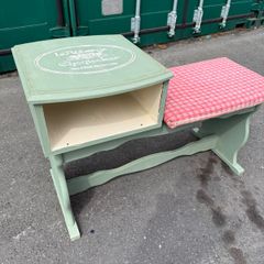 Vintage upcycled Telephone Table