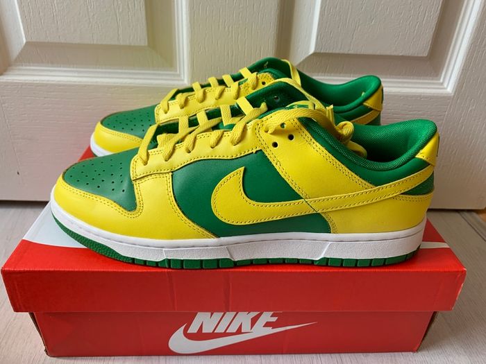 Nike Dunk Low Reverse Brazil UK 10 / US 11 DEADSTOCK