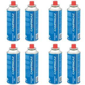 8 x Campingaz CP250 Butane Gas Cannisters