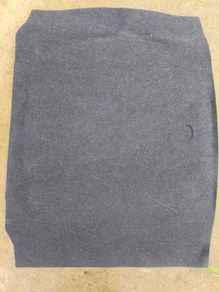 Genuine VW Tiguan Boot Floor Liner  Carpet Excellent Condition