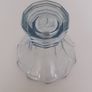 VASE - Art Deco - Blue Glass Image 3