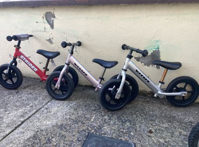balance bikes