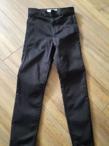 Top Shop Joni petite Black jeans