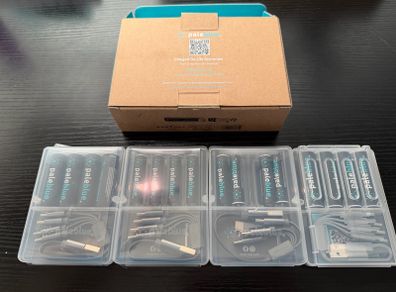 Paleblue USB-C rechargeable battery kit