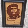 Original Pyrography of Che Guevara Image 2