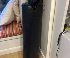 boxing bag with gloves included