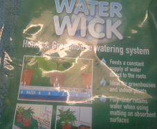Capillary wick and mat kit  for greenhouse