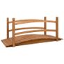 Garden Bridge 140x60x60 cm Solid Firwood Image 5