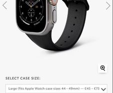 apple watch leather strap - bellroy