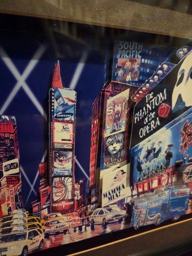 Times Square Broadway Musicals - Framed