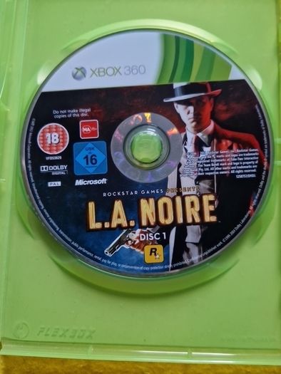 L A Noire  xbox 360 games Original