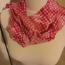 Pink geometric scarf Image 3