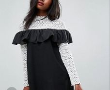 Long sleeve Black Dress