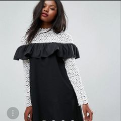 Long sleeve Black Dress
