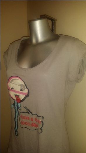 Atmosphere grey printed T-shirt size UK16/18 EU44/46 Postage included
