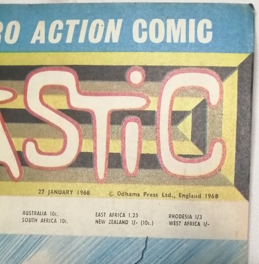 Fantastic #50 Appearance Of Scarlet Witch & Mimic Joins X-Men (KEY RARE UK ISSUE)
