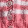Hand Knit Baby Cardigan and Hat Image 3