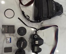 Cannon camera with 3 lenses (excellent)