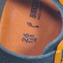 Birkenstock Milano Kids Sandals Desert Soil Green And Orange Size Uk 8.5 Eu 26 Brand New Boxed Image 10