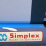 simplex projector screen,  see the projector Image 2