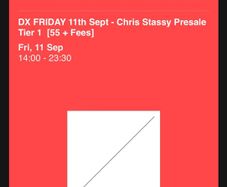 2 District X Friday Tickets Chris Stassy