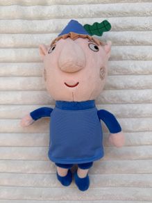 Ben & Holly's Little Kingdom Ben the Elf Soft Plush approx. 35 cm. (with legs and hat) Used Please see photos