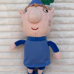 Ben & Holly's Little Kingdom Ben the Elf Soft Plush approx. 35 cm. (with legs and hat) Used Please see photos