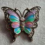 sterling silver butterfly brooch Image 2